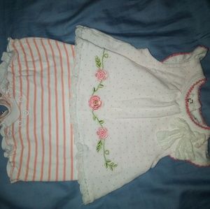2/$20Laura Ashley baby size 0-3mos baby girl